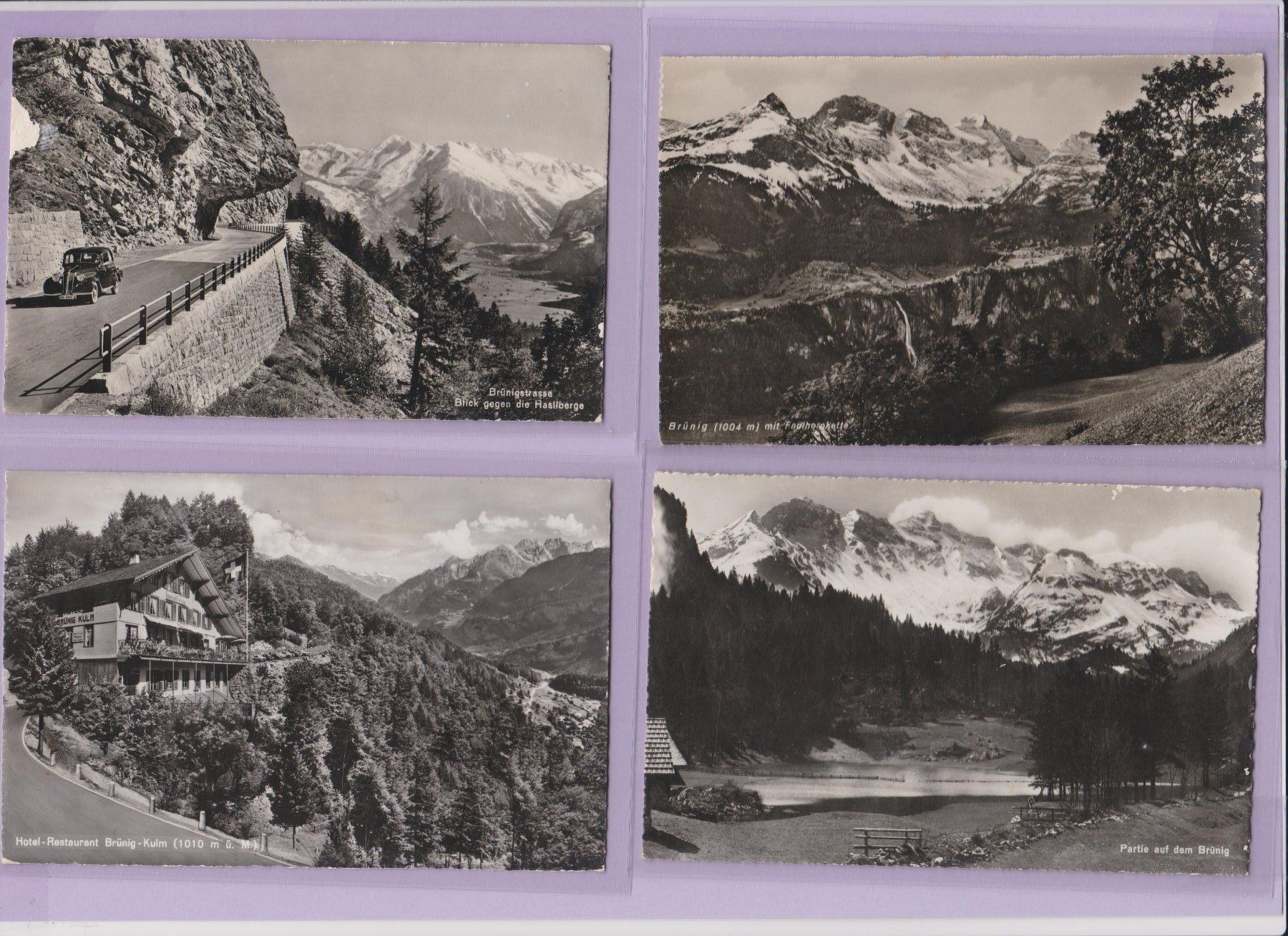 Cartoline postali: Brünig   :   16 alte Ansichtskarten – Usato da Vitznau venduto da Ropaku 2