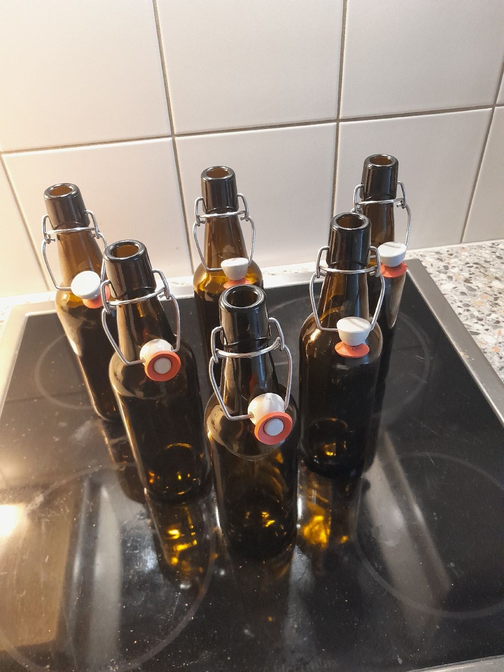 Bicchieri, Caraffe & Bottiglie: Bügelflaschen – Usato da Olten venduto da so.bi