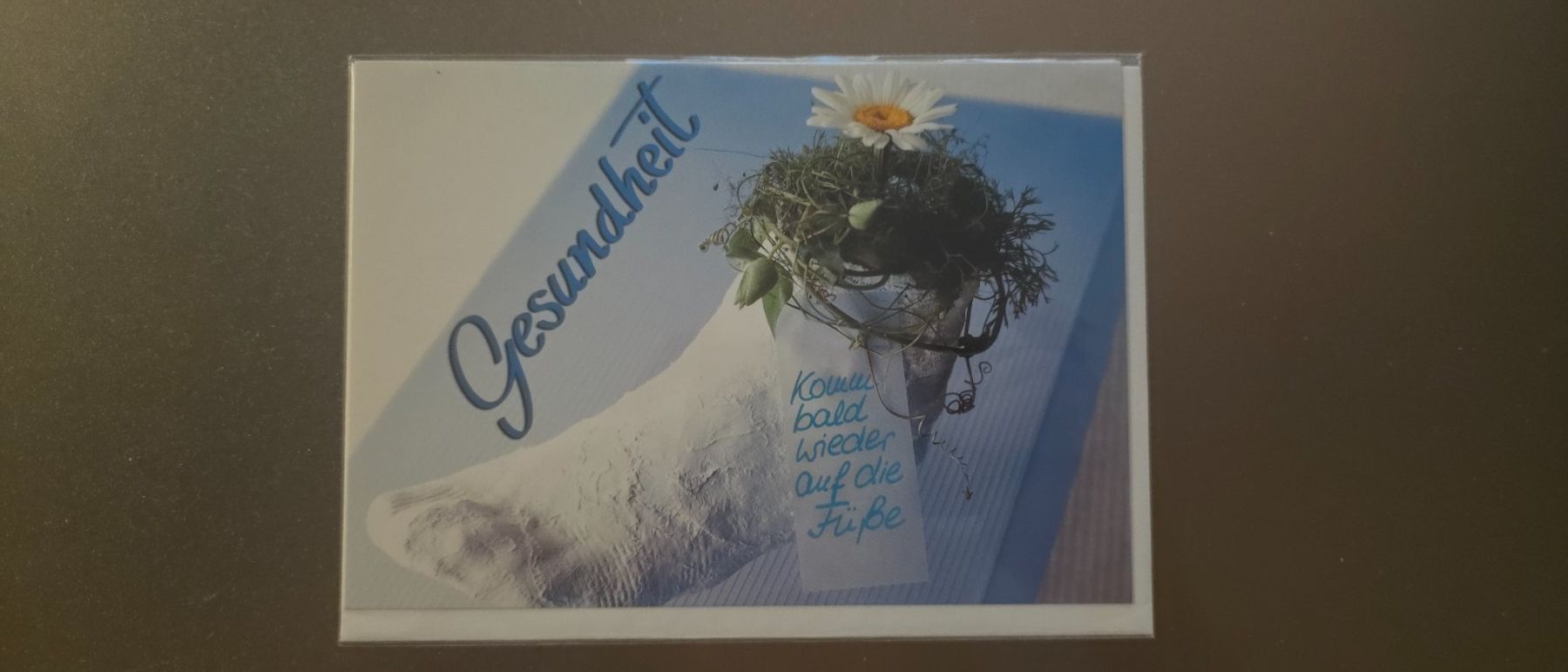 Karten: Grusskarte mit Umschlag – Neu und originalverpackt aus Illighausen von Sam_Schmidt