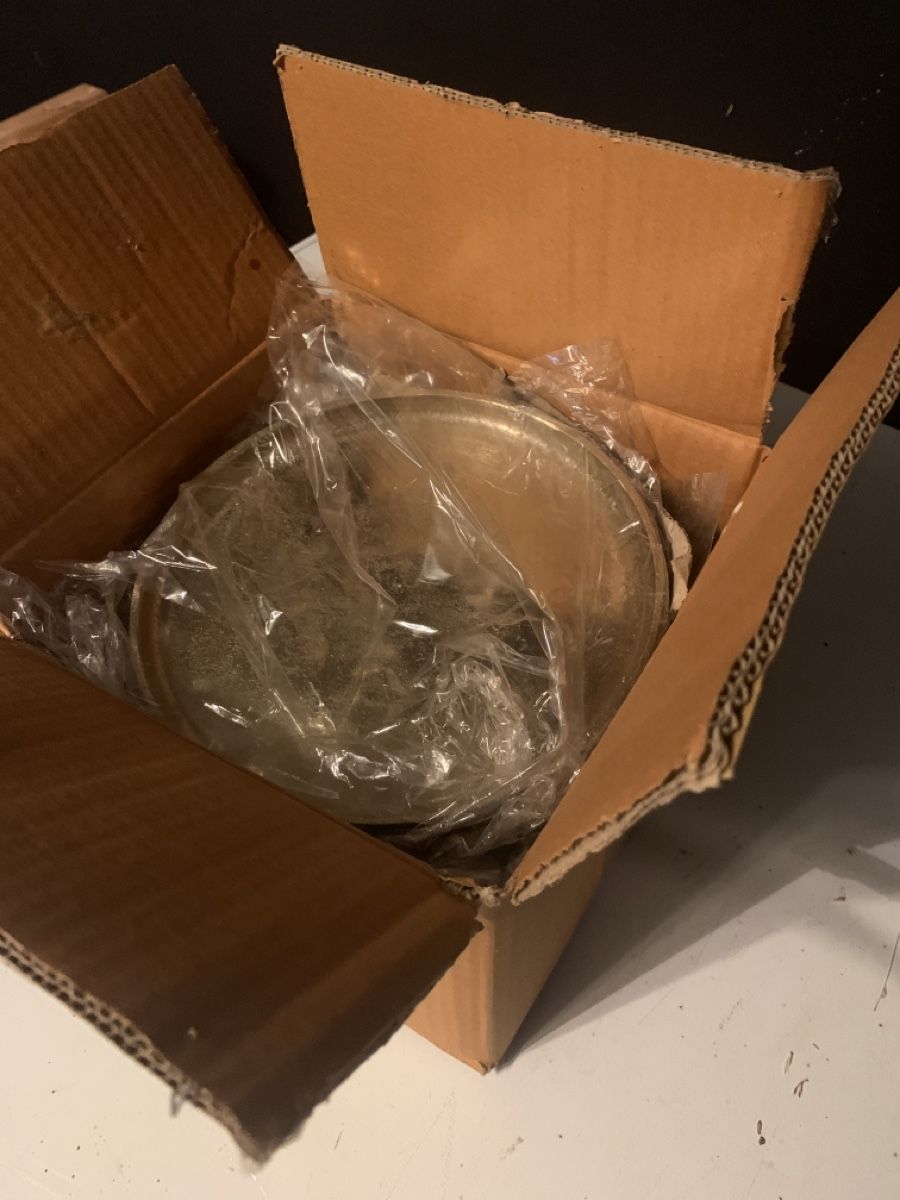 Servierplatten: RESTPOSTEN - 8x Goldteller 20cm MASSIV – Neu und originalverpackt aus Wolfhalden von Saemy77 5