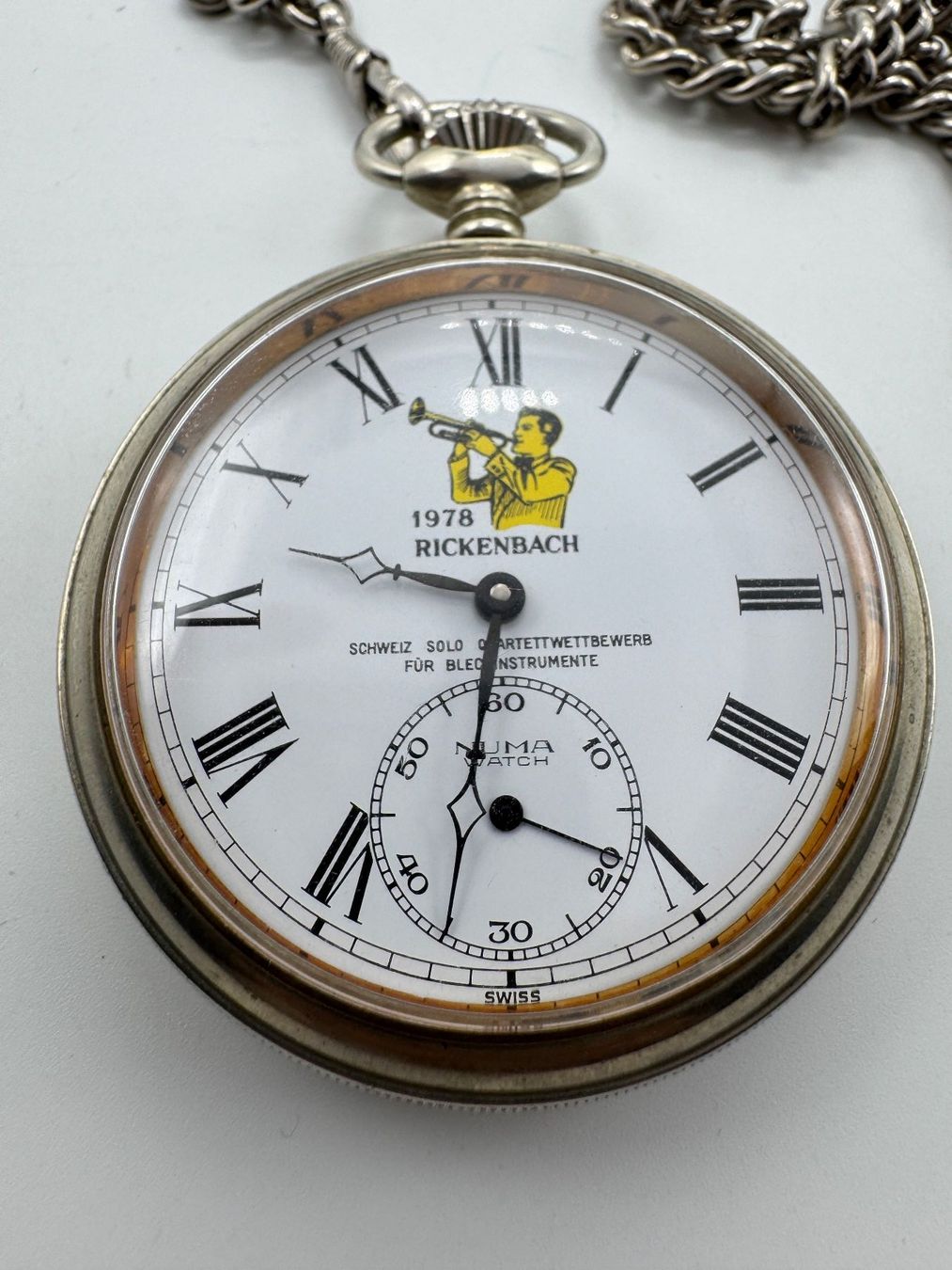 Uhren: Taschenuhr Rickenbach 1978 – Gebraucht aus Sachseln von BONATI01