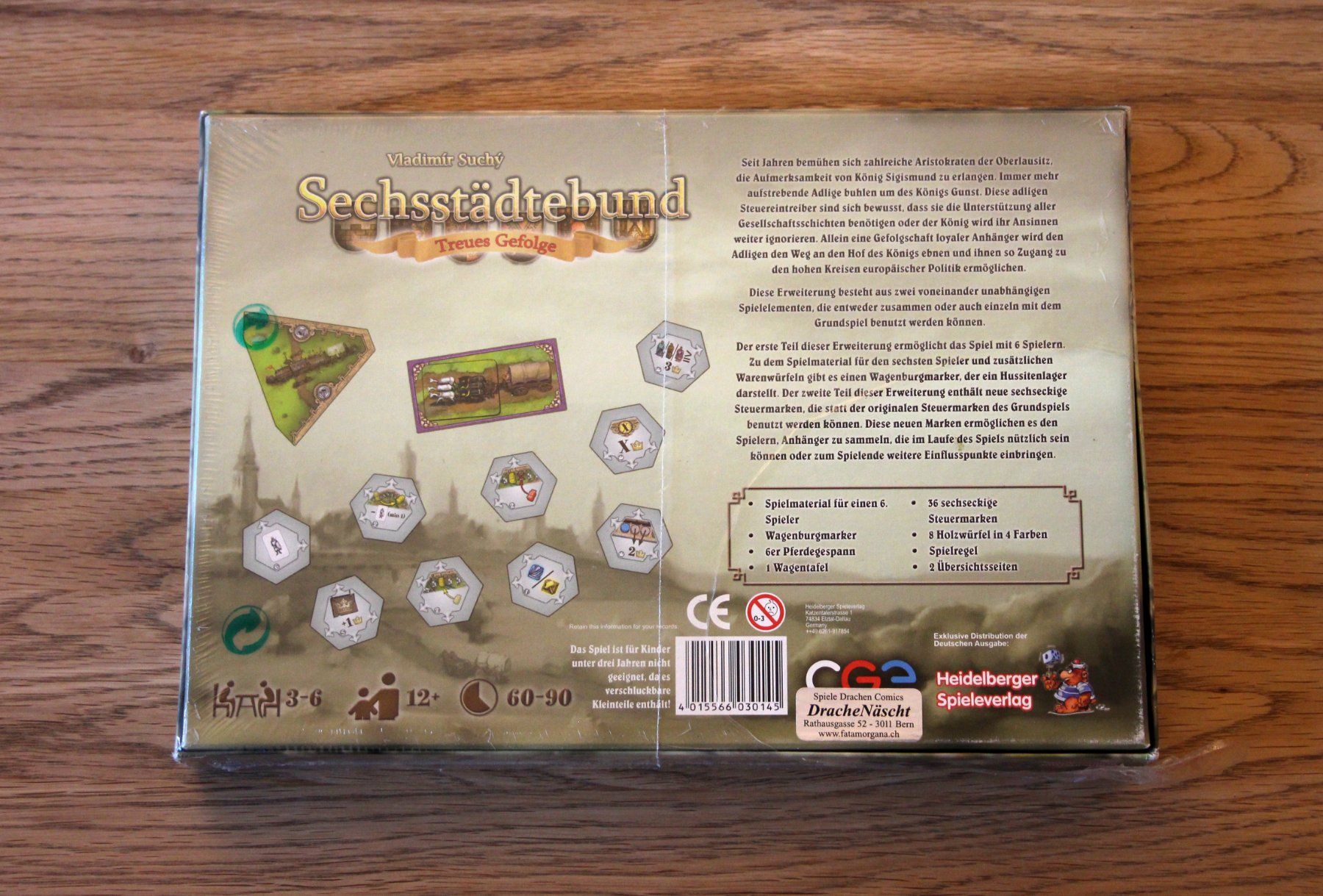 Giochi: Sechsstädtebund inkl. Erweiterung – Nuovo (secondo la descrizione) da Münchenbuchsee venduto da Chaoo 4