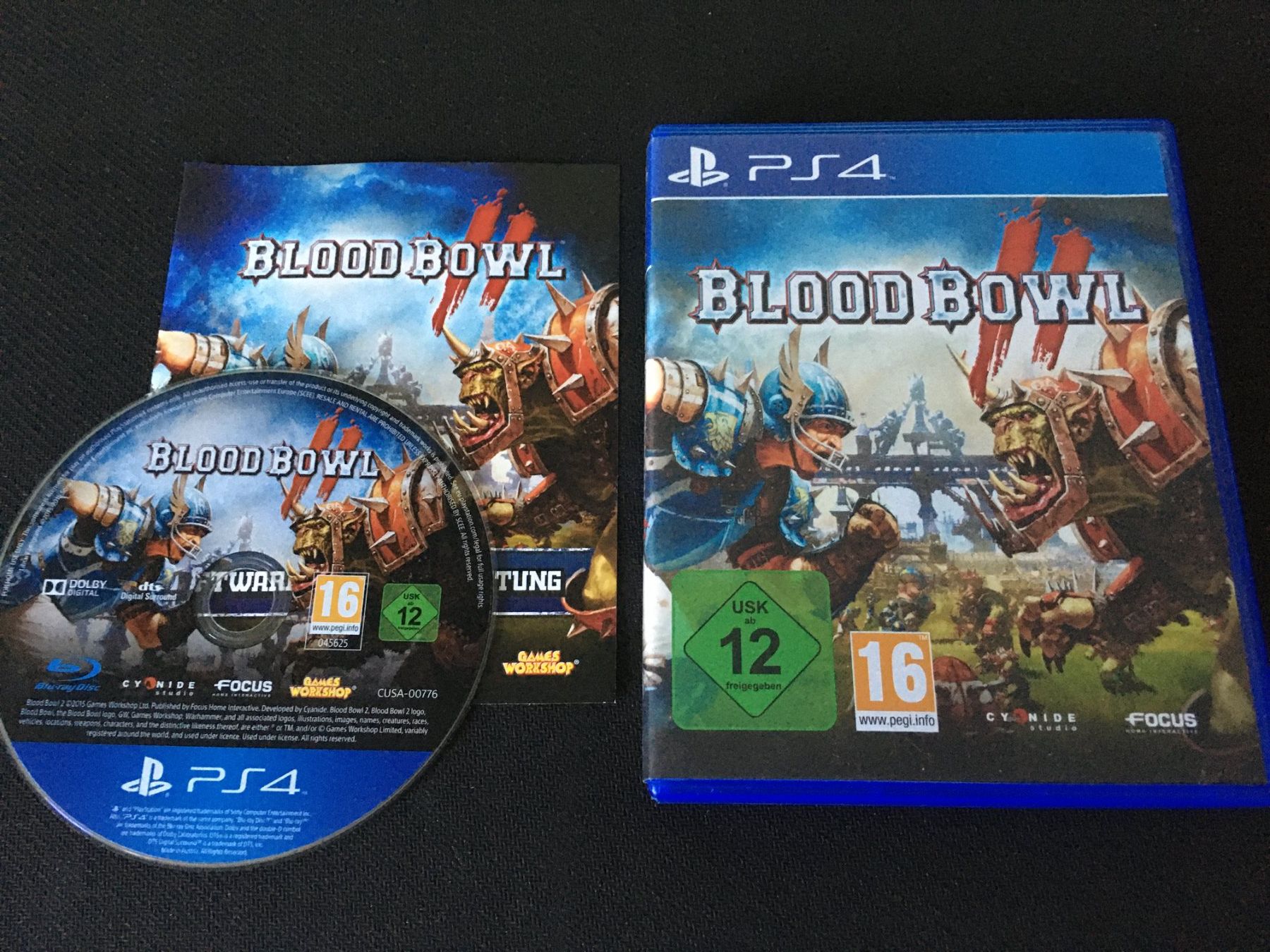 Sony Spiele: Blood Bowl 2 für PS4 – Gebraucht aus St.Gallen von sjosjo