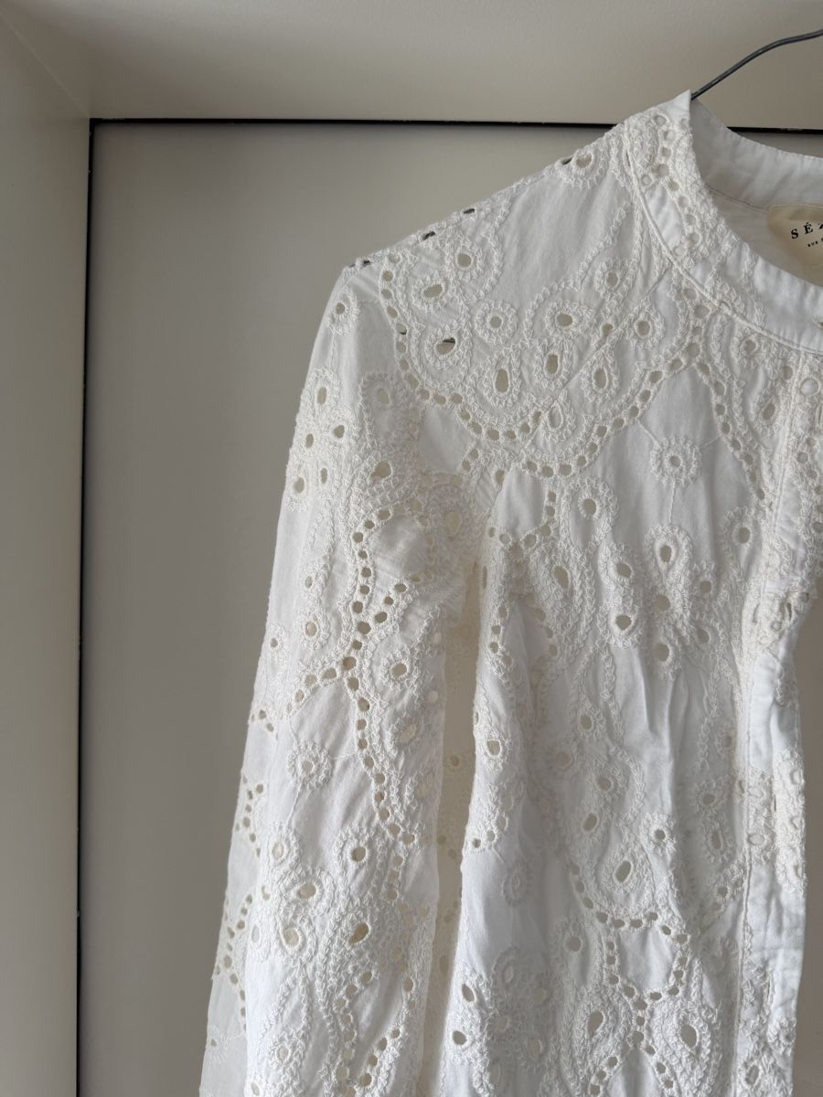 Sezane Vestiti: Sezane white dress – Usato da Uster venduto da Monika_OB 3
