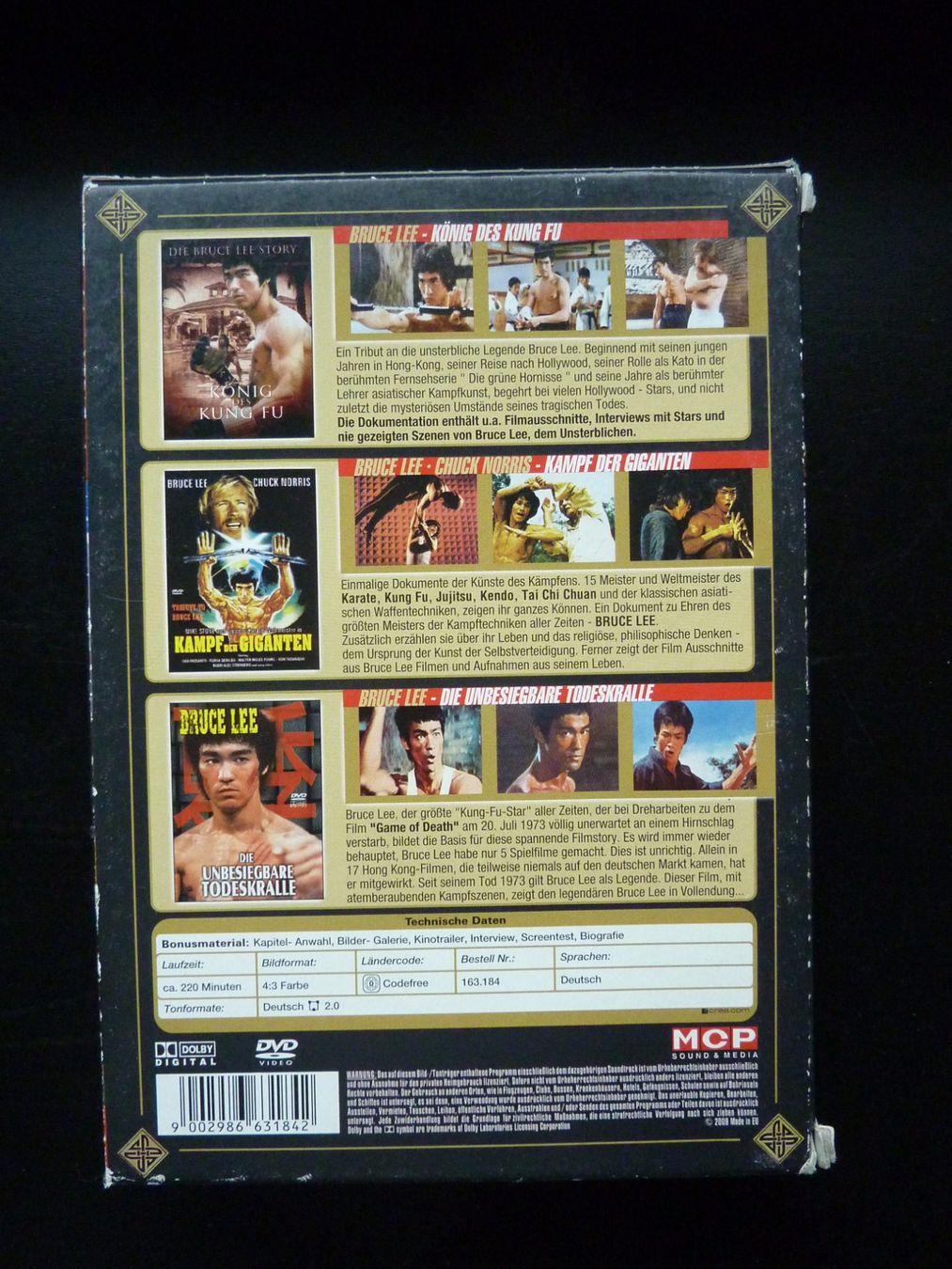 Tutti i DVDs: 3 DVD's-Box: Bruce Lee Collection – Usato da Effretikon venduto da lutoneno 1