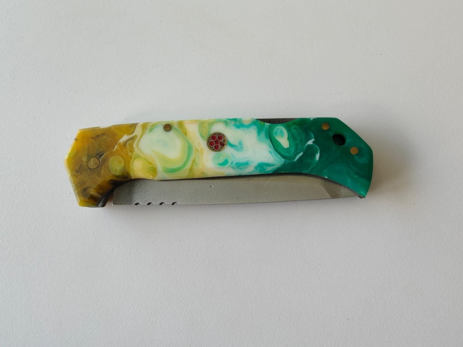 Accessori: Handgemachtes Tanto Klappmesser mit Etui – Nuovo e nell'imballaggio originale da Oberentfelden venduto da sch_8bt6 1