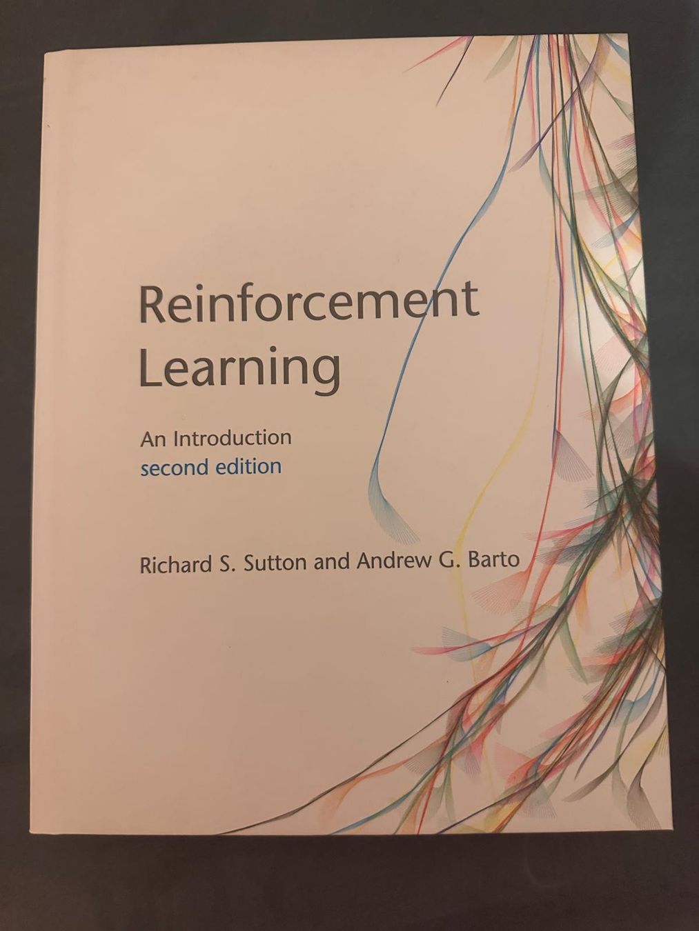 Libri: Reinforcement Learning – Sutton & Barto 2nd Edition – Usato da Zürich venduto da Sanderdh