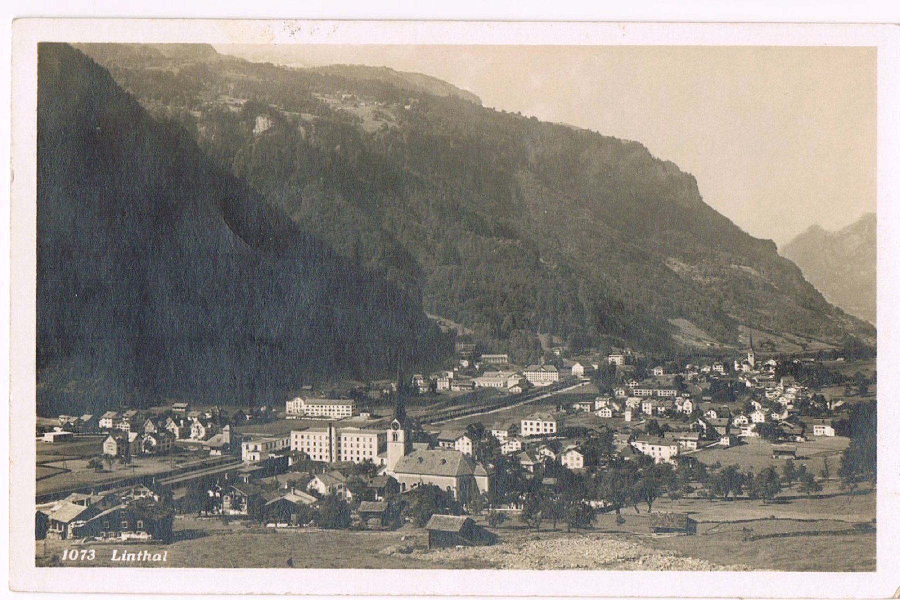 Cartoline postali: Linthal – Usato da Buchs AG venduto da Baerfisch