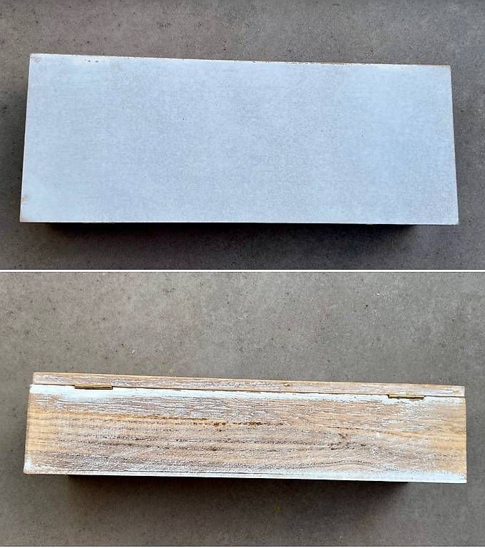 Sonstiges für Haushalt & Wohnen: Dekorative Teebox, Holz mit Glasdeckel Vintage/Shabby Chic – Gebraucht aus Mels von Ralf-dp8t 4