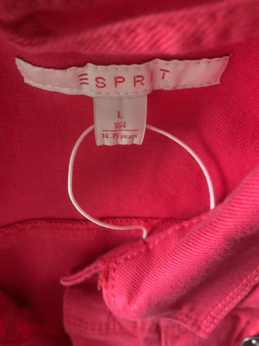 Esprit Giacche & Cappotti: Jeans jacket, dark pink, size S – Nuovo (secondo la descrizione) da Zürich venduto da Zurich.Seefeld 3