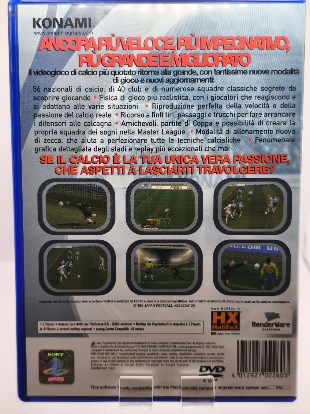 Sony Giochi: Pro Evolution Soccer 2 PS2 Jeu bon état – Usato da Conthey venduto da Th3gr4yf0x 2
