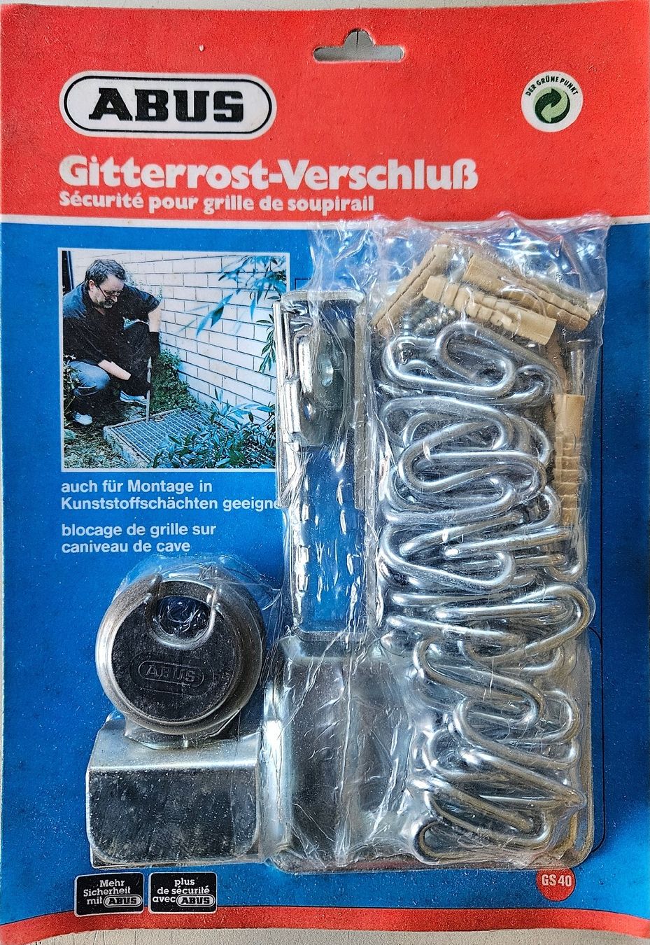 Ferramenta: ABUS GS40 Gittersi. 3 Stk. Neu-Top Zustand! – Nuovo (secondo la descrizione) da Oberburg venduto da znas 1