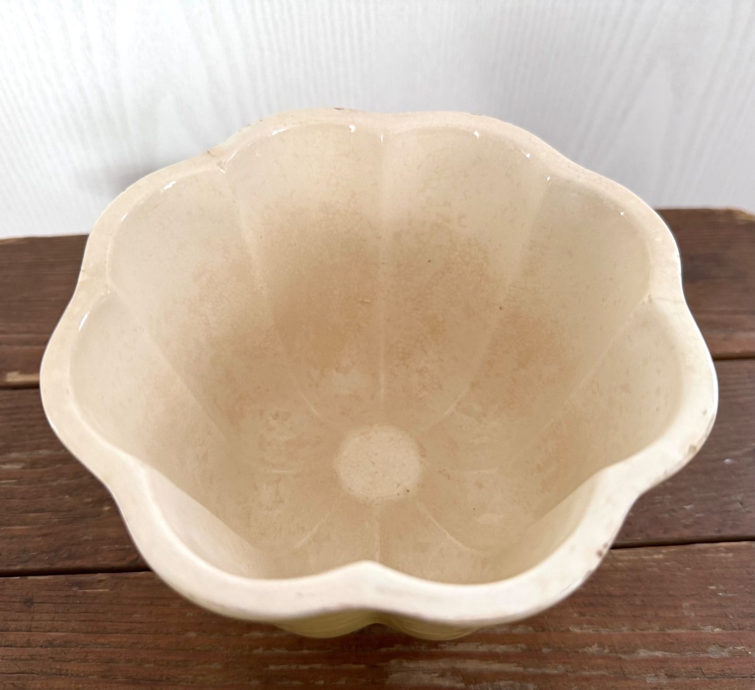 Rössler Ciotole: Grosse alte Puddingform gelb Pudding Form / Rössler – Usato da Rothrist venduto da Luckywinner 7
