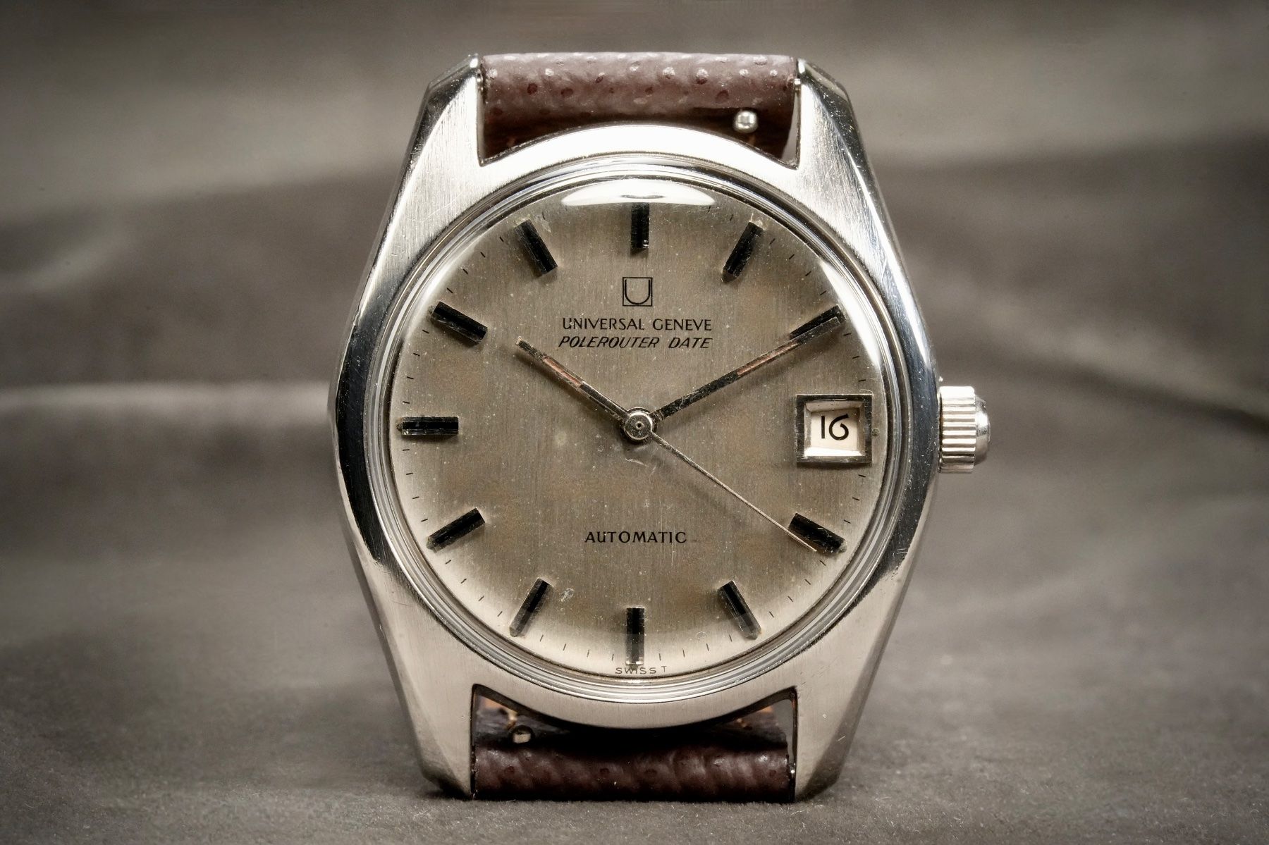 Universal Genève Uhren: Universal Geneve - Polerouter Date Ref. 869115 / 05 – Gebraucht aus Morcote von chronoservice 1
