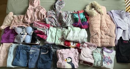 Grosses Winter Kleiderpaket Mädchen Gr. 146/152