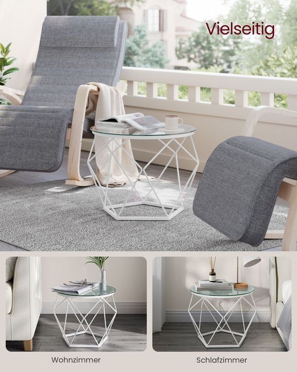 Tavoli: Couchtisch rund 2er Set Wohnzimmertisch ARTEMIS – Nuovo e nell'imballaggio originale da Lachen SZ venduto da MAMORU-MOEBEL 2