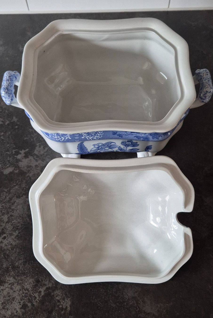 Spode Ciotole: Antike Terrine mit Deckel SpodeCamilla Copeland ca.1900-1920 – Usato da Weisslingen venduto da ajnosa56 2