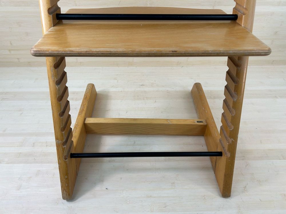 Stokke® Tripp Trapp inkl. Kissen & Holzbügel / Buche 7
