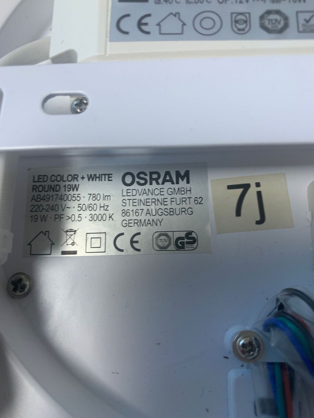 Osram Kronleuchter & Deckenlampen: Deckenleuchte LED Osram – Gebraucht aus Langenthal von Brunnbach 2