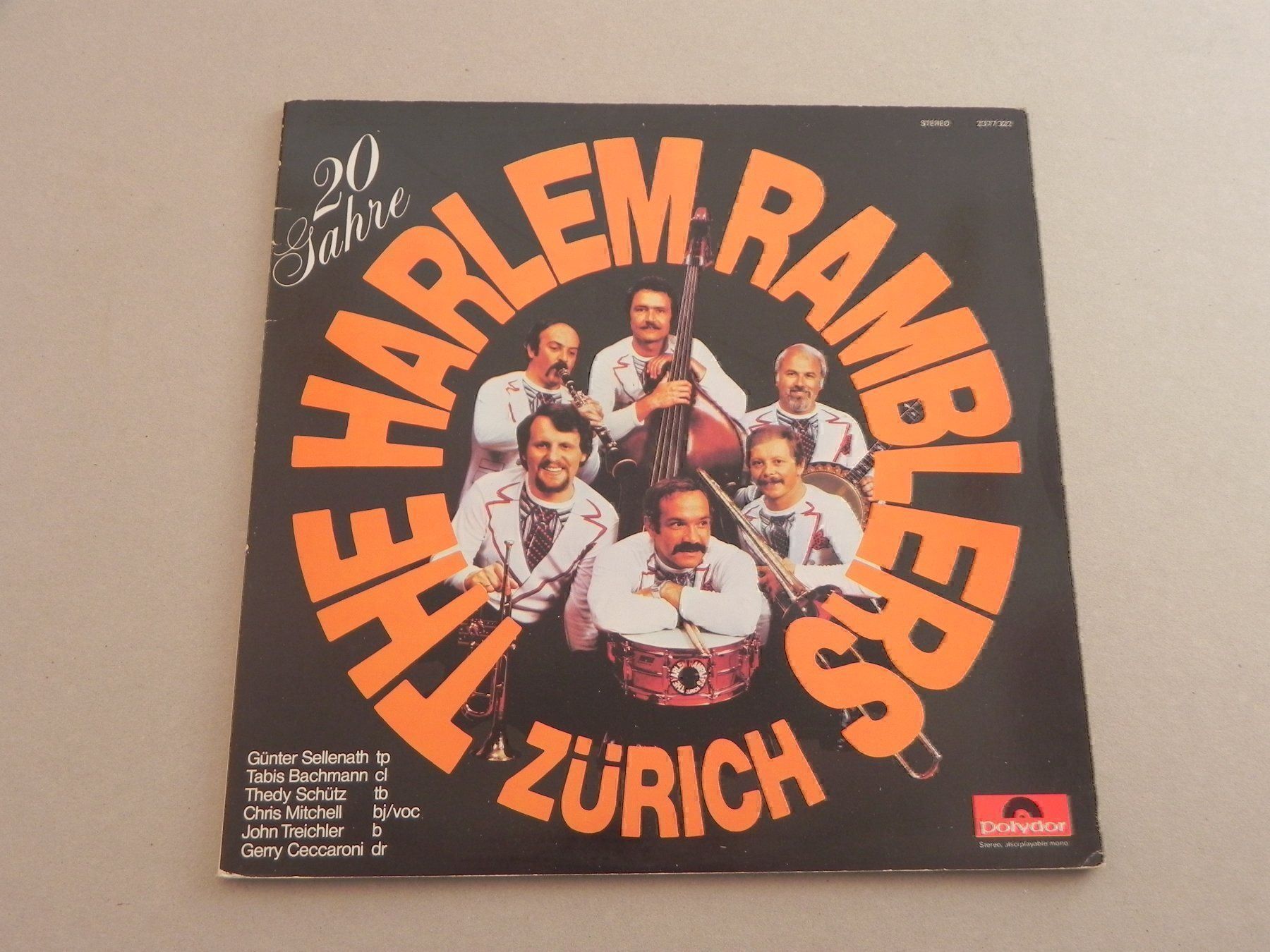 Dischi in vinile: LP CH Jazz The Harlem Remblers 1978 – Usato da Siebnen venduto da krimsie