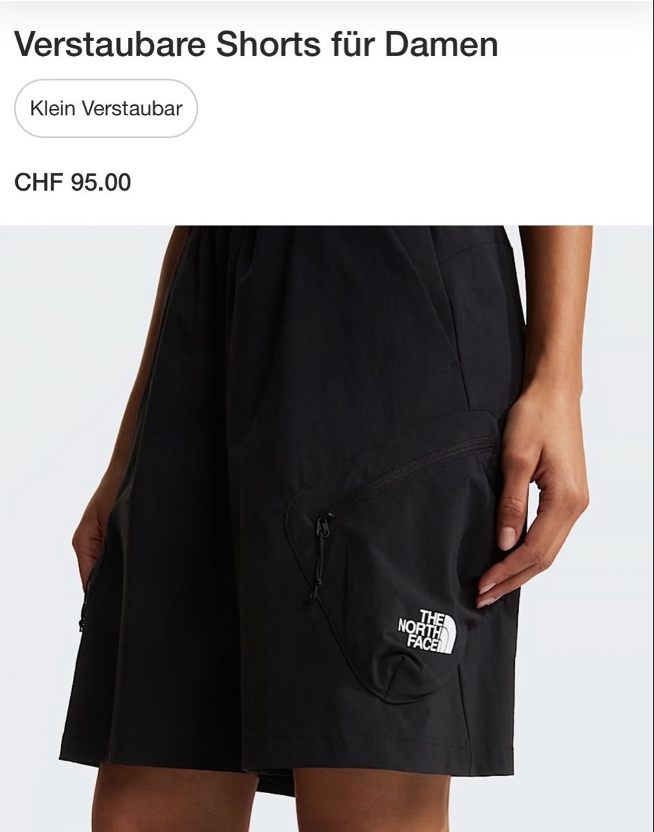 North Face Pantaloni: The North Face Shorts Damen – Nuovo (secondo la descrizione) da Oberrieden venduto da naanuu