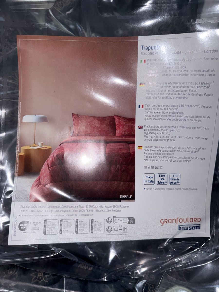 Bassetti Coperte: Bassetti Plaid 260x260cm neu – Nuovo e nell'imballaggio originale da Dornach venduto da samuti 7