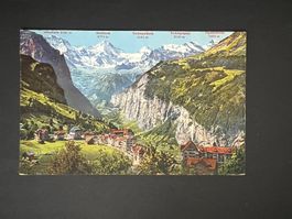 Ansichtsk. 1916  Wengen Lauterbrunnental (V546)