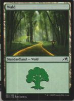 TCG Magic The Gathering MTG De NEO 291 BASIC LANDS Wald