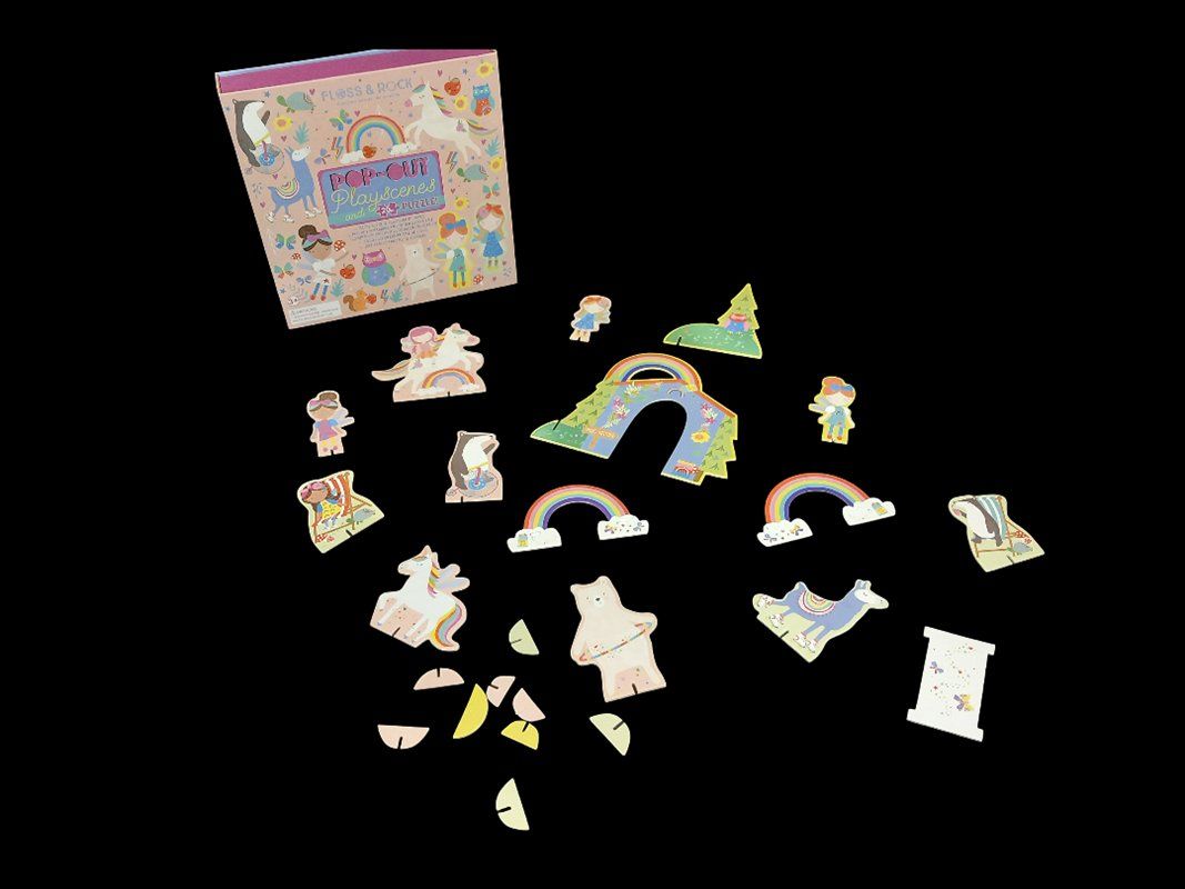 Puzzle: FLOSS & ROCK POP-OUT 2-in-1 Puzzle + Playscenes – Usato da Hünenberg venduto da Restwert_Zug 1
