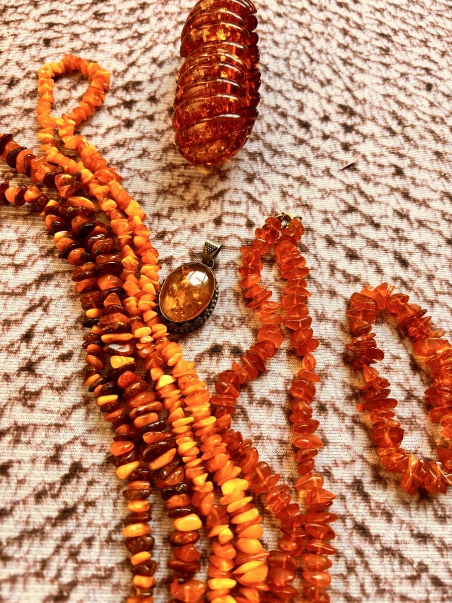 Catenine: Echter Bernsteinschmuck – Usato da Zürich venduto da Saho86 2