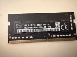 4GB DDR4 RAM von Micron