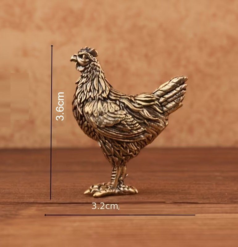 Sculture & Statue: Henne aus Messing – Nuovo (secondo la descrizione) da Uerkheim venduto da Kaufoption 2