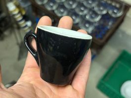 Kaffeegeschirr Schwarz Espresso (16 Stk. Verfügbar)