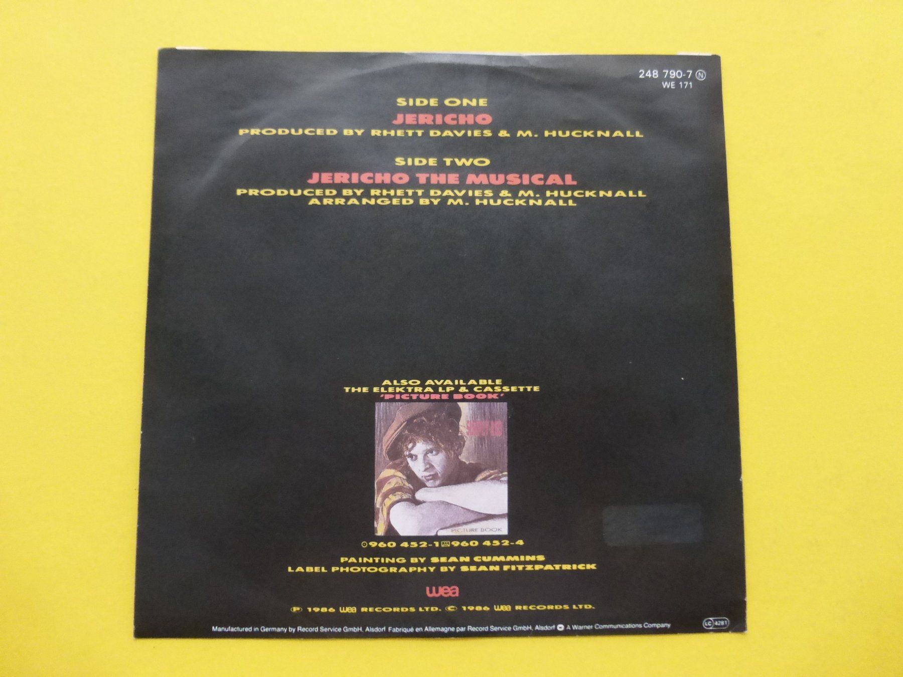 Schallplatten: Simply Red – Jericho – Gebraucht aus Zürich von Swiss57 1