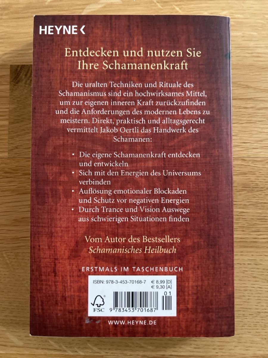 Libri: Schamanisches Praxisbuch Jakob Oertli – Usato da Frick venduto da clembou 1