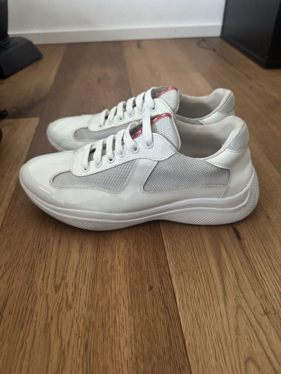Prada Herrenschuhe: Weisse Prada Cups getragen – Gebraucht aus Rapperswil SG von dia_p6d7 2