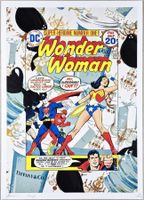 Death NYC Ltd Ed Pop Art Druck " Tiffany Marvel Wonder Woman