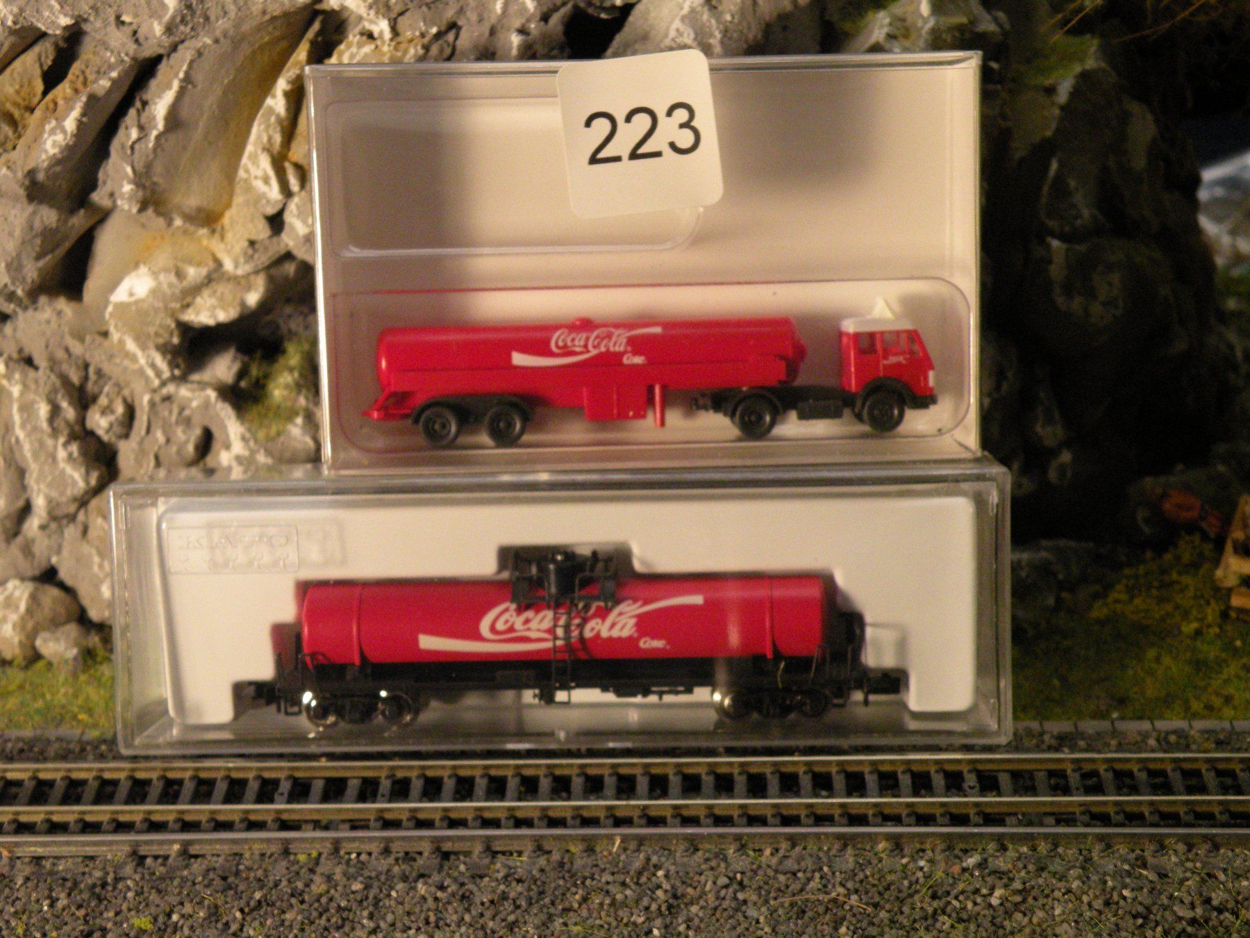 Coca-Cola Modellini d'auto: Coca Cola Modellauto & Zug - – Usato da Steffisburg venduto da loki36