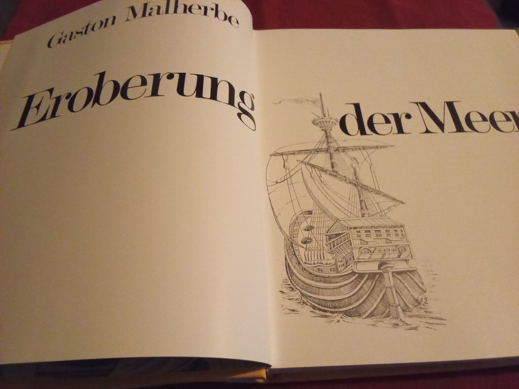 Libri: Gaston Malherbe - Eroberung der Meere – Usato da Remetschwil venduto da Privatflohmi 1
