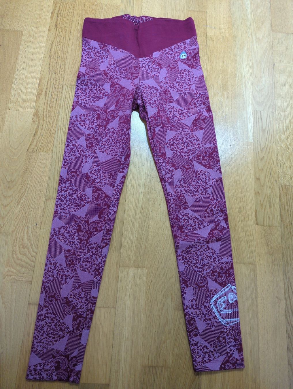 Leggings: Leggings Boulderhose Grösse M mit Muster rosa – Neuf (Voir description) à Winterthur par Glauriane