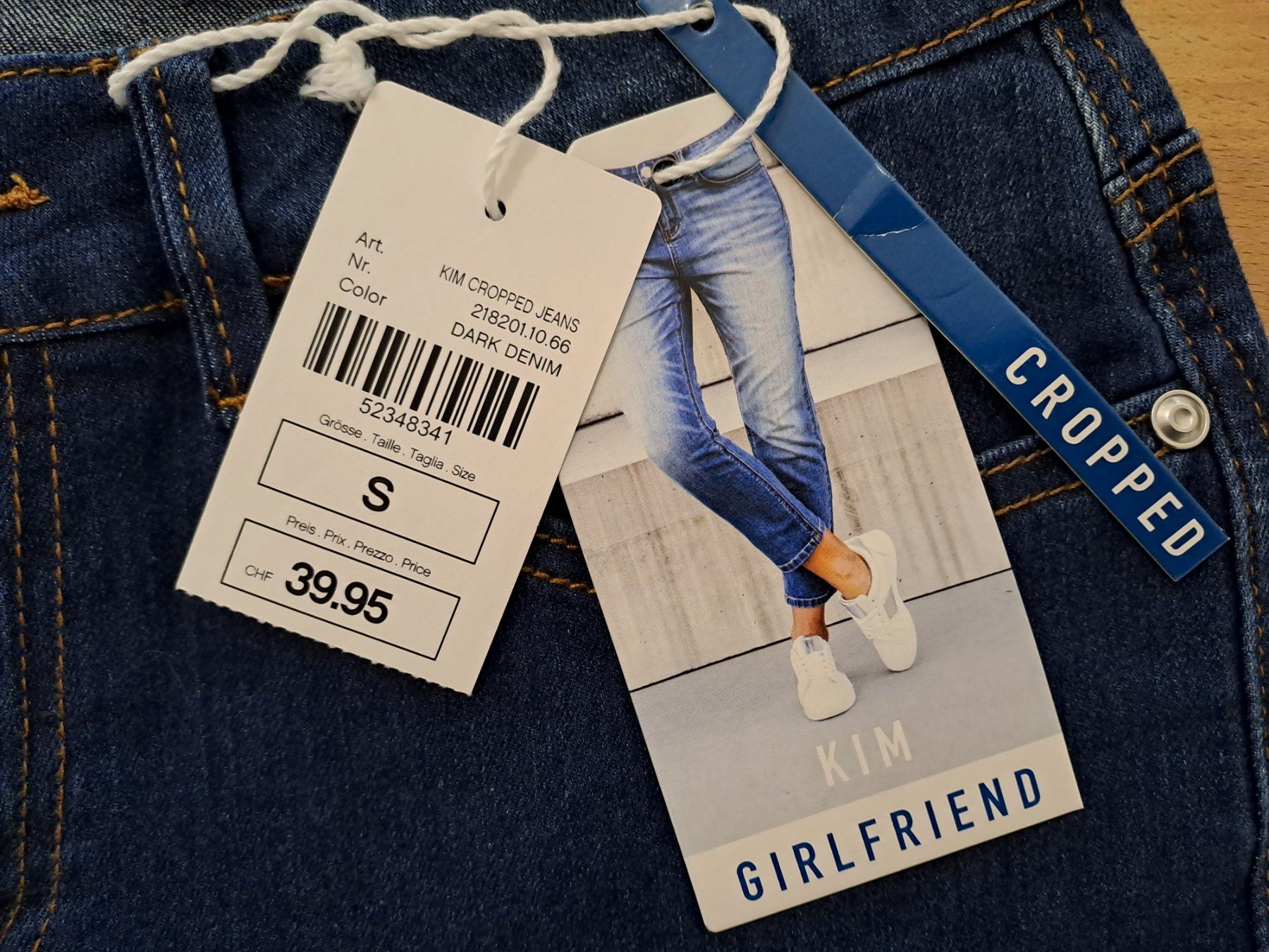 Jeans: Jean INDIGO BLUE stretch taille S – Nuovo e nell'imballaggio originale da Meyrin venduto da dijin 8