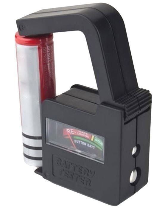 Tutti gli attrezzi: Batterietester Batteriemesser Messgerät A AA AAA CR2032 9V – Nuovo e nell'imballaggio originale da Dättlikon venduto da easythings 4