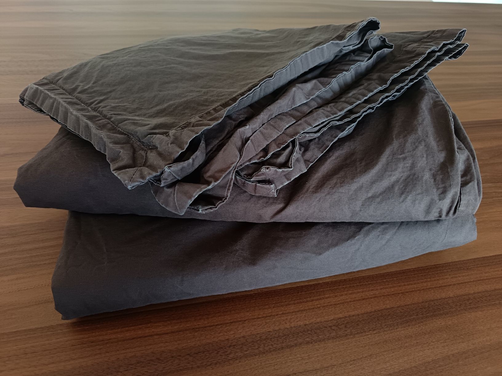 Ikea Decken: Braunes Bettwäsche Set 2x – Gebraucht aus Montlingen von Akitoichiro 3