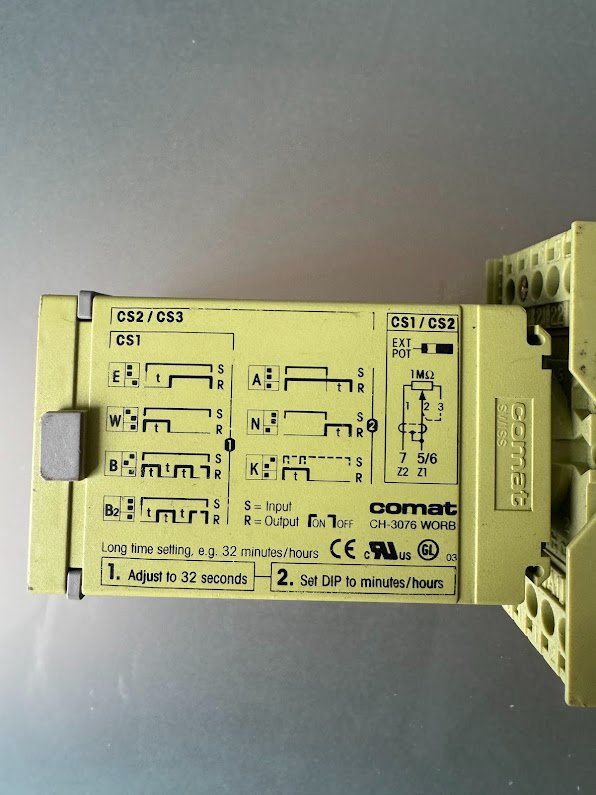 Elektronikbauteile: Comat•Multifunktion-Zeitrelais•Wechslerkontakte•230•2Wechsel – Neu (gemäss Beschreibung) aus Neuenkirch von JCQ 2