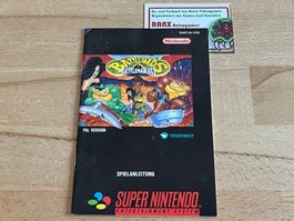 Spielanleitung Battletoads in Battlemaniacs (NOE), SNES
