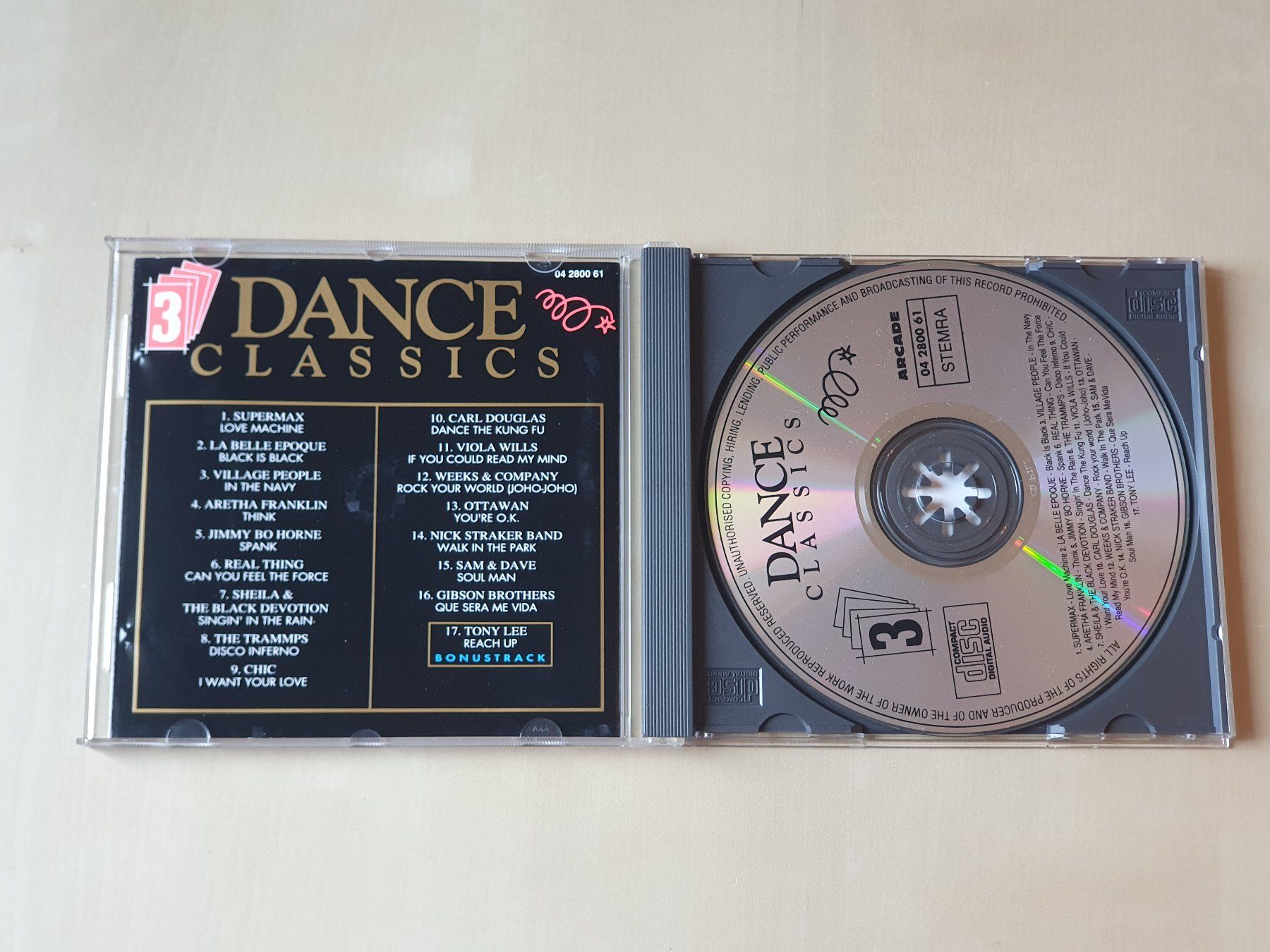 CD: Dance Classics Vol. 3 – Usato da Stansstad venduto da collectorsshop 2