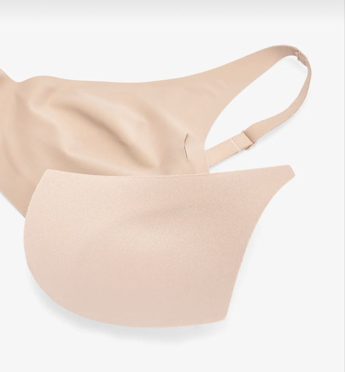 Altra biancheria intima: Invisible Ribbed Bra, beige, Gr. 80B – Usato da Frutigen venduto da glnays 5