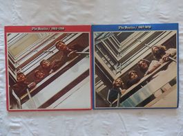 Les 2 compils des Beatles le rouge 62-66 et le bleu 67-70