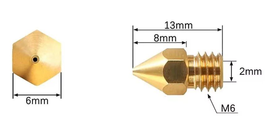 Produktbild von HIKUDIY 40-teiliges Messing-Düsen-Kit Für 3D-Drucker – 0.2–1.0 Mm, Inkl. Nadeln & Werkzeug