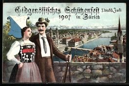 Zürich, eidg. Schützefest 1907, Päarc